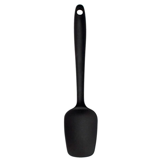 Imagem ESPÁTULA PEQUENA EM SILICONE PRETA 21X4 CM