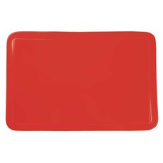 Imagem de JOGO AMERICANO PVC COLOR RETANGULAR VERMELHO  - Copa Industrial Ltda