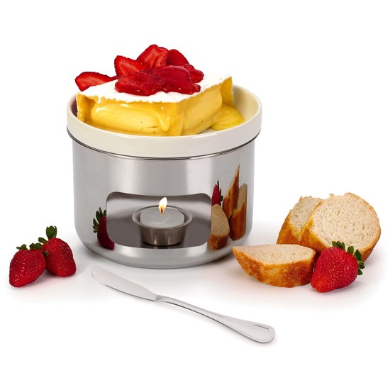 Imagem SERVIÇO PARA FONDUE QUEIJO BRIE COM 4 PEÇAS