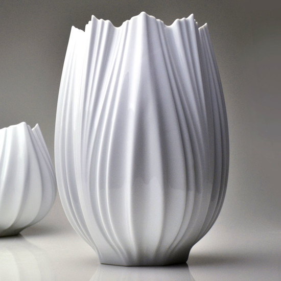 Imagem VASO CORAL NEVE G BRANCO HOLARIA