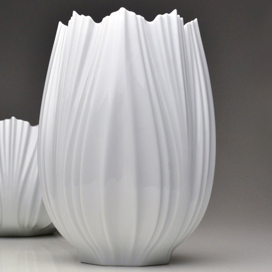 Imagem VASO CORAL NEVE G BRANCO HOLARIA