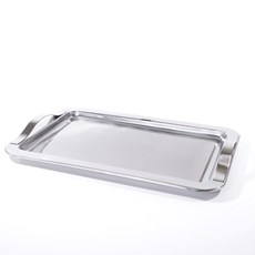 Imagem de BANDEJA INOX SANTONI 28X42CM  - Metalurgica Forma Ltda