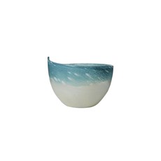 Imagem de VASO DECORATIVO VIDRO 21CM AZUL 36828 GRILLO - Grillo Ltda