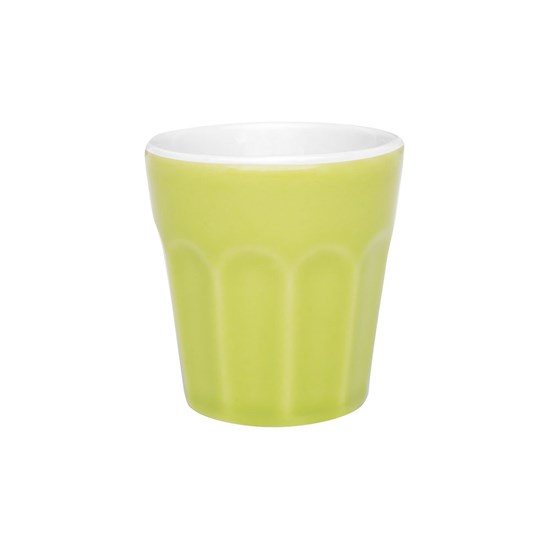 Imagem COPO PEQUENO CERÂMICA 90ML VERDE/BRANCO OXFORD PORCELANAS