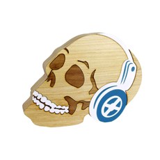 Imagem de SKULL BEAT 24CM  - Ceparia Fonseca Ltda