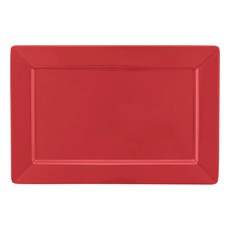 Imagem de PRATO RASO 30X20CM PLATEAU RED OXFORD PORCELANAS - Oxford Porcelanas S-A