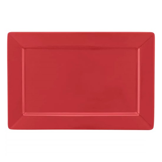 Imagem PRATO RASO 30X20CM PLATEAU RED OXFORD PORCELANAS