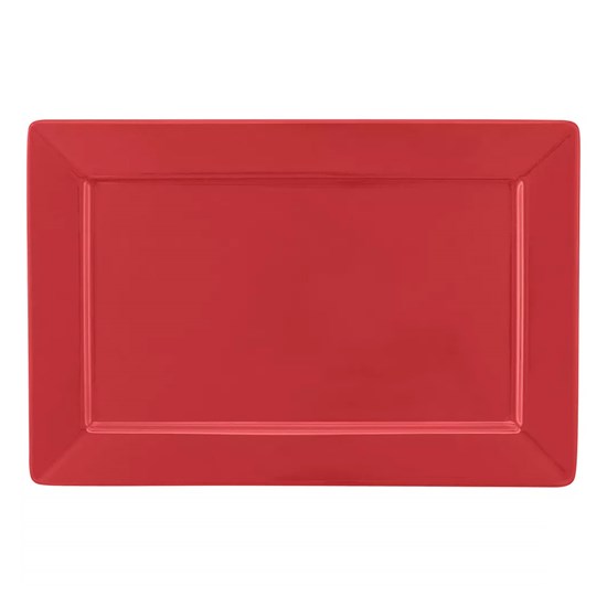 Imagem PRATO RASO 30X20CM PLATEAU RED OXFORD PORCELANAS