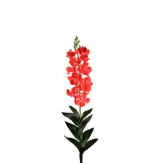 Imagem de ORQUÍDEA REAL EM CETIM X15 82CM VERMELHO 41659 GRILLO - Grillo Ltda