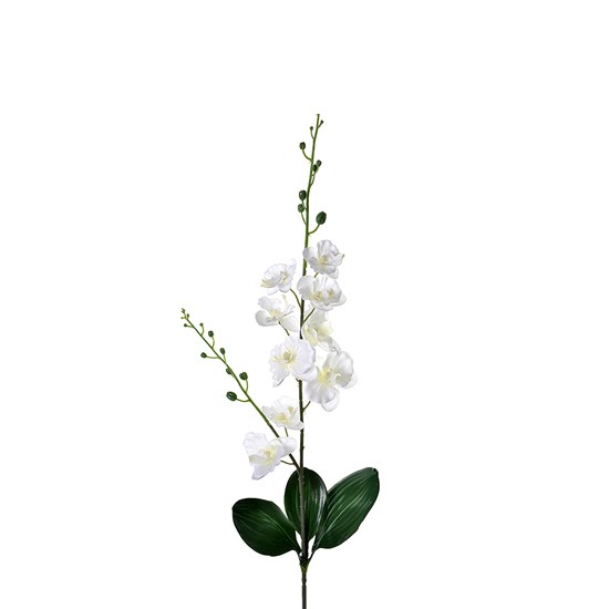 Imagem ORQUÍDEA EM CETIM X2 70CM BRANCO 29197 GRILLO