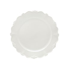 Imagem de JOGO COM 6 PRATOS PARA SOBREMESA DE PORCELANA FANCY 19CM BRANCO WOLFF - Rojemac Impotacao E Exportacao Ltda