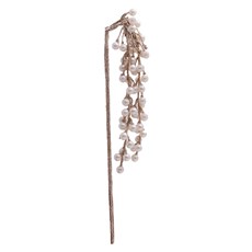 Imagem de HASTE COM COMPLEMENTOS DE PÉROLA 57CM CREME 45556 GRILLO - Grillo Ltda