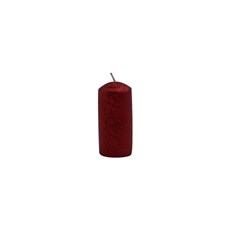 Imagem de VELA NATALINA COM GLITTER 5X11CM VERMELHO 46290 GRILLO - Grillo Ltda