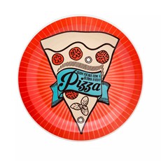 Imagem de PRATO RASO PARA PIZZA 26CM RED - Oxford Porcelanas S-A