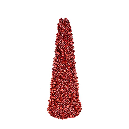 Imagem ÁRVORE NATALINA DECORATIVA 22CM VERMELHA 44946 GL HOME 