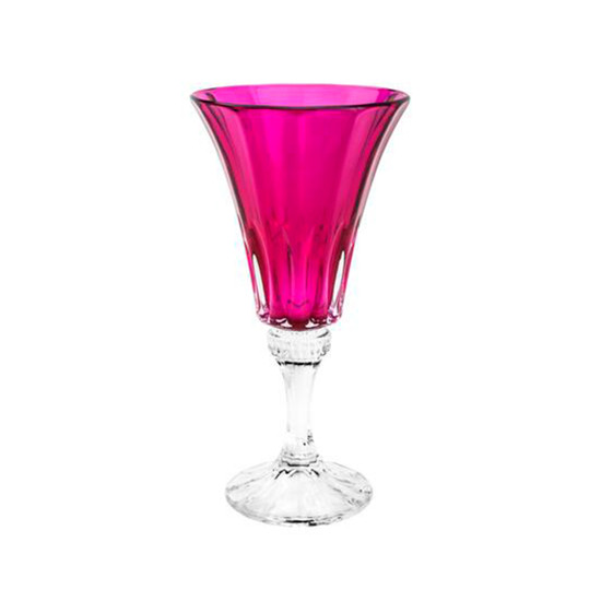 Imagem CJ 6 TAÇAS DE CRISTAL ECOLOGICO P/AGUA WELLINGTON CHERRY BOHEMIA