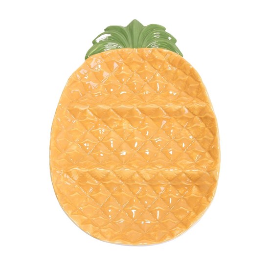 Imagem PETISQUEIRA CERÂMICA PINEAPPLE AMARELA 