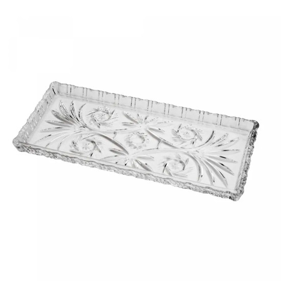 Imagem TRAVESSA DE CRISTAL DE CHUMBO GLASGOW 34X15X2,5CM LYOR