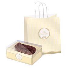 Imagem de KIT SACOLA PARA MEIO OVO ROYALLE AMARELO 350G  - Cromus Embalagem Ind. E Com. Ltda