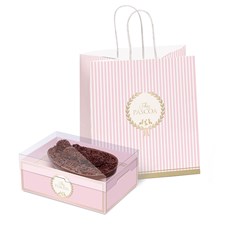 Imagem de KIT SACOLA PARA MEIO OVO ROYALLE ROSA 350G - Cromus Embalagem Ind. E Com. Ltda