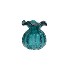 Imagem de VASO DE VIDRO ITALY TIFFANY 11,5X13CM LYOR - Coliseu Presentes Ltda