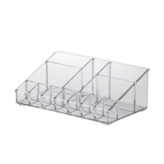 Imagem de ORGANIZADOR COSMÉTICOS 22 X 12,5 X 8 CM CRISTAL PARAMOUNT - Paramount Ind E Com De Plast Ltda