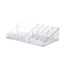 Imagem de ORGANIZADOR COSMÉTICOS 32 X 18,5 X 9 CM CRISTAL PARAMOUNT - Paramount Ind E Com De Plast Ltda