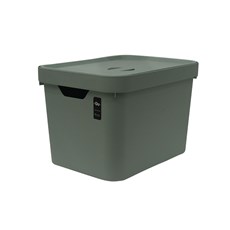 Imagem de CAIXA ORGANIZADORA CUBE M 18L COM TAMPA OU - Martiplast Ind Com De Plasticos Ltda