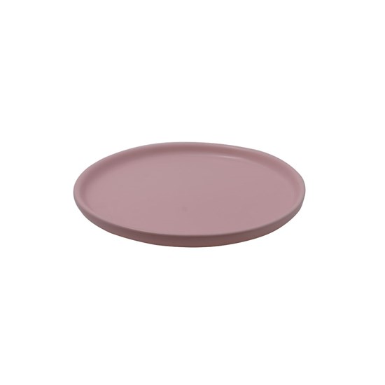 Imagem BANDEJA REDONDA ROSA 15CM HOME DESIGN