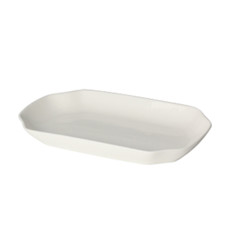 Imagem de TRAVESSA DE PORCELANA NEW BONE FILIPINAS BRANCO 30,5X18X3,5CM LYOR - Coliseu Presentes Ltda