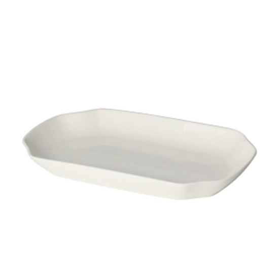 Imagem TRAVESSA DE PORCELANA NEW BONE FILIPINAS BRANCO 30,5X18X3,5CM LYOR