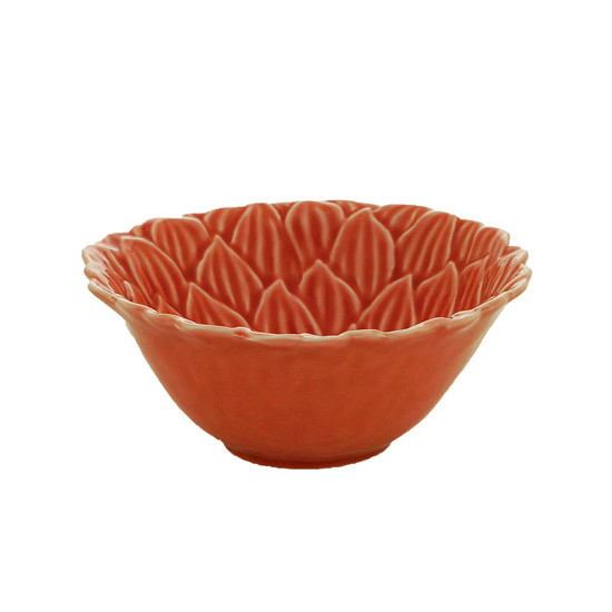 Imagem BOWL PORCELANA DAISY CORAL 14X6CM WOLFF