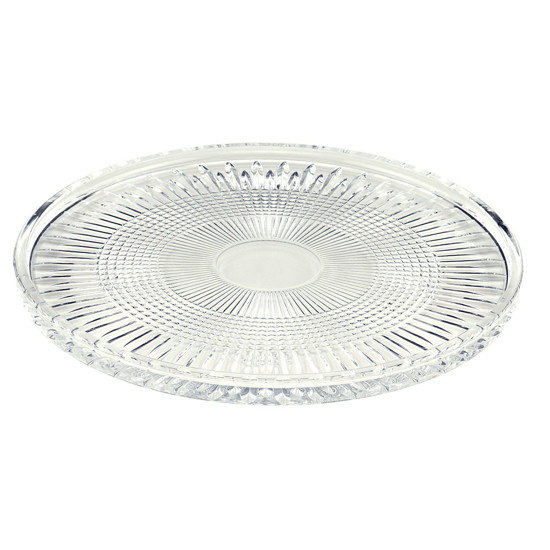 Imagem PRATO CRISTAL DE CHUMBO PARA SERVIR QUEEN 32CM WOLFF