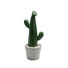 Imagem de CACTO CERÂMICA DECOR VERDE 30CM 45507 GRILLO  - Grillo Ltda