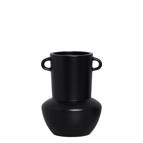 Imagem VASO PRETO FOSCO 27X20,3CM MAZZOTTI 