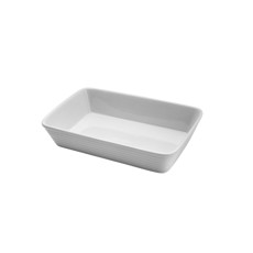 Imagem de REFRATÁRIO DE PORCELANA LINEA BRANCO 29,5X20,5X5,5CM LYOR - Coliseu Presentes Ltda