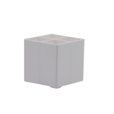 Imagem de ORGANIZADOR DE ACESSÓRIOS BRANCO COM DIVISÓRIAS 10X10X10CM - Paramount Ind E Com De Plast Ltda