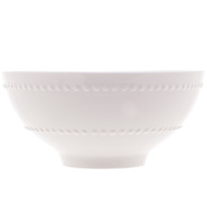 Imagem de BOWL DE PORCELANA NEW BONE PEARL BRANCO 15X7CM LYOR - Coliseu Presentes Ltda