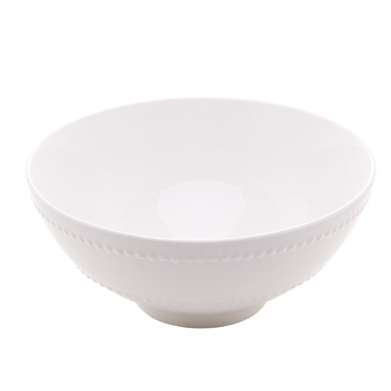 Imagem BOWL DE PORCELANA NEW BONE PEARL BRANCO 19,5X8,8CM LYOR