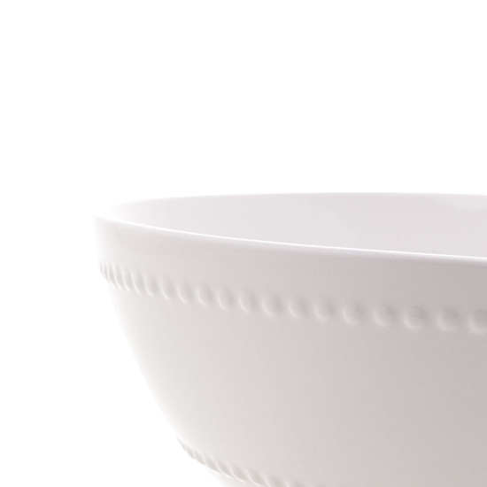 Imagem BOWL DE PORCELANA NEW BONE PEARL BRANCO 19,5X8,8CM LYOR