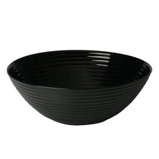 Imagem de BOWL DE VIDRO SODO-CALCICO TEMPERADO HARENA BLACK 20CM LYOR - Coliseu Presentes Ltda