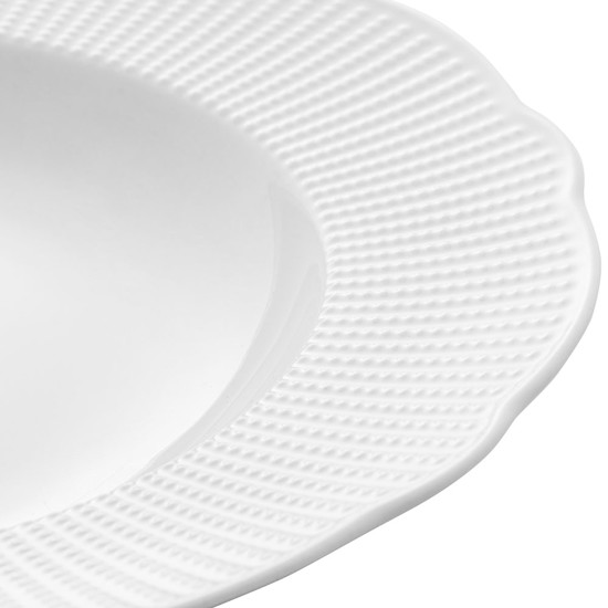 Imagem PRATO FUNDO PORCELANA EDIRNE BRANCO 23CM WOLFF