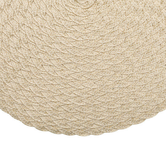 Imagem LUGAR AMERICANO POLIESTER LEAF CREME 38CM