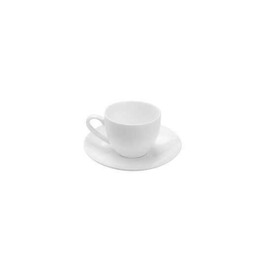 Imagem XICARA DE CAFE COM PIRES DE PORCELANA CLEAN 100ML