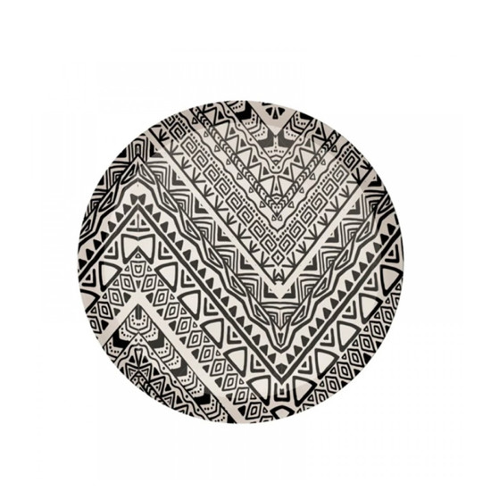 PRATO DE JANTAR FIBRA DE BAMBU 27 CM YANGZI GRILLO <BR decoding=