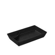 Imagem de PRATO PARA SUSHI UNO 19,3X11,2X21,5CM-PRETO  - Brinox Metalurgica Sa