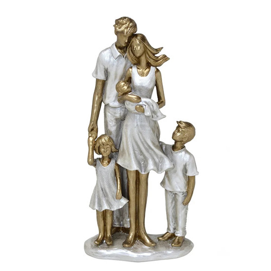 Imagem ESCULTURA FAMÍLIA 25CM BEM MAIOR ESPRESSIONE