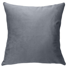 Imagem de ALMOFADA SOFT LISO 52X52 CM GRAFITE - B H Turqueto Decoracoes Me