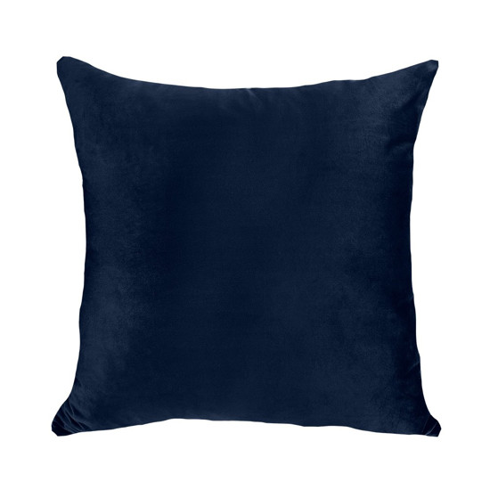 Imagem ALMOFADA 52X52 CM SOFT LISO AZUL MARINHO  - DECORTEXTIL