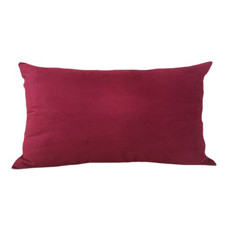 Imagem de ALMOFADA SOFT LISO 35X58 CM BORDO - B H Turqueto Decoracoes Me